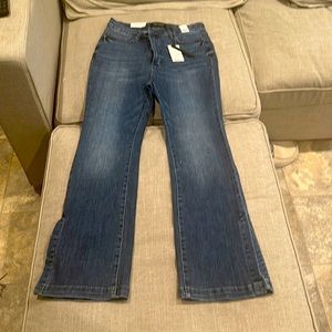 Judy Blue high waist slim boot cut jeans, size 15/32. Never worn with tags.